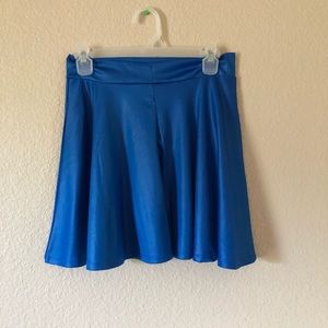 Blue skirt